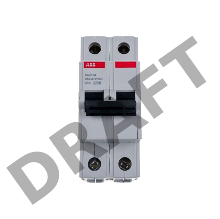 Автоматический выключатель ABB 2CDS642041R0504 2P, 50A, C, 4,5кА, BMS412C50