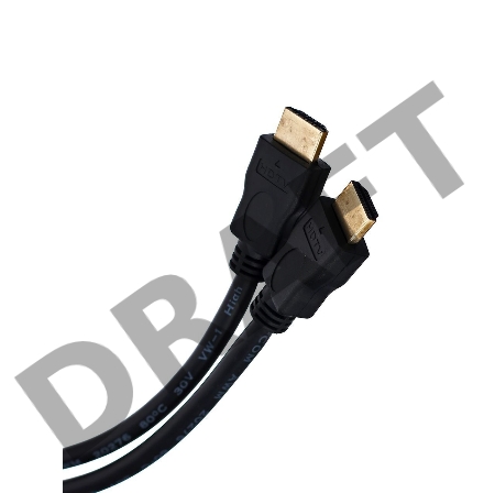 Кабель цифровой TV-COM HDMI19M to HDMI19M, V1.4+3D, 1.8m