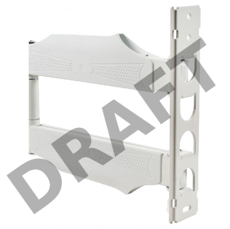 Кронштейн Kromax ATLANTIS-40 white, Наклонно-поворотный, 22