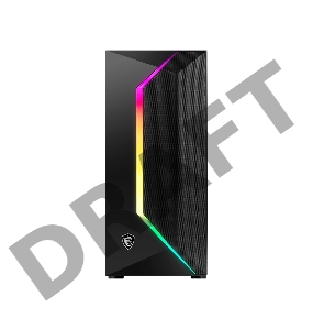 Корпус MSI MAG VAMPIRIC 100R / mid-tower, ATX, tempered glass / 1x120mm ARGB & 1x120mm system fans inc. / MAG VAMPIRIC 100R