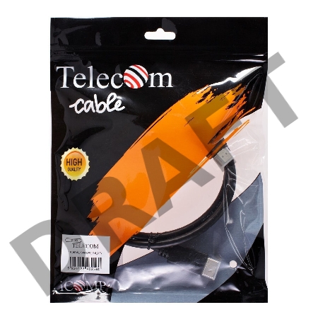 Кабель Telecom HDMI 19M/M ver 2.0 ,1m <TCG200-1M>