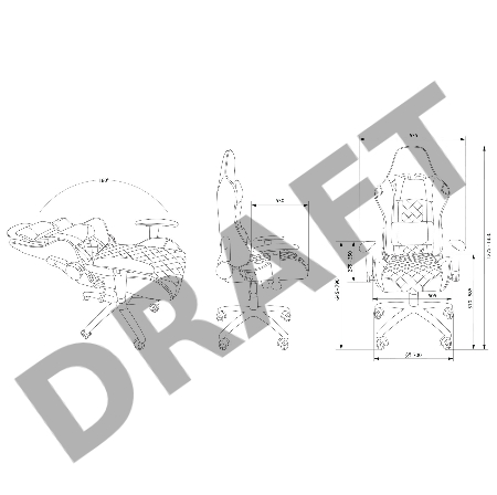 Кресло игровое Cactus CS-CHR-030BLS черный/серебристый сиденье черный/серебристый эко.кожа с подголов. крестовина металл пластик черный
