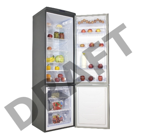 Холодильник DON R-290 G, графит зеркальный