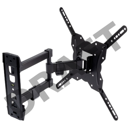 Кронштейн для телевизора Kromax GALACTIC-40 черный 22