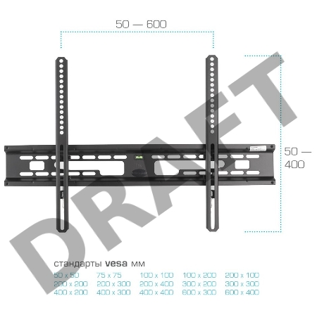 Кронштейн для телевизора Kromax FLAT-2 черный 32