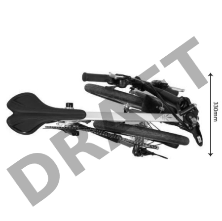 Велосипед ThermaltakeIVE 18inch, 10speed, Storm Black