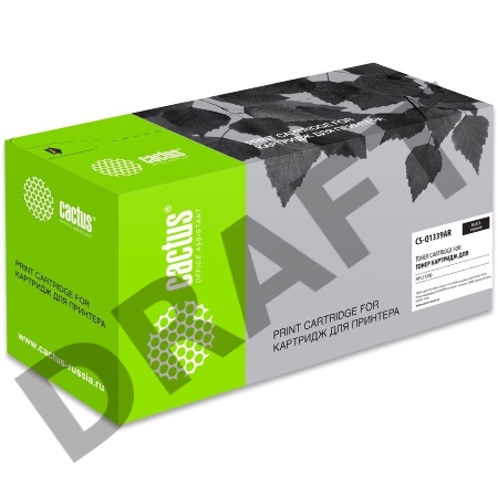 Тонер Картридж Cactus CS-Q1339AR черный (18000стр.) для HP LJ 4300