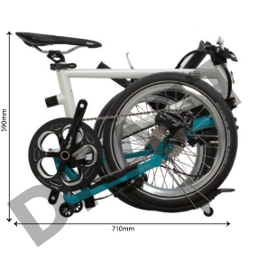 Велосипед Thermaltake IVE 18inch, 10speed, Turquoise