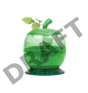 Увлажнитель воздуха NEOCLIMA NHL-260А зелёный, S-25 м², LED индикация, датчик уровня воды, расход воды 300 мл/час, объём 2,6 л.