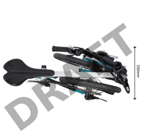 Велосипед Thermaltake IVE 18inch, 10speed, Turquoise