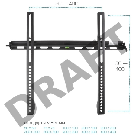 Кронштейн для телевизора Kromax VEGA-11 черный 22