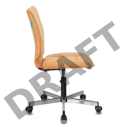 Кресло Бюрократ CH-330M/VELV72 оранжевый Velvet 72 крестовина металл