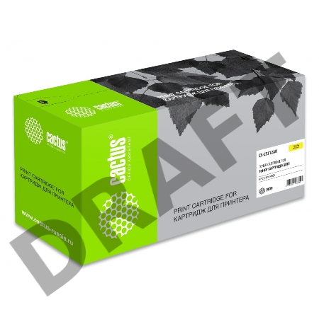 Тонер Картридж Cactus CS-CF312AR желтый (31500стр.) для HP CLJ Ent M855