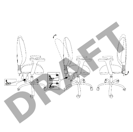 Кресло Бюрократ T-620SL/BLACK черный TW-11 крестовина хром