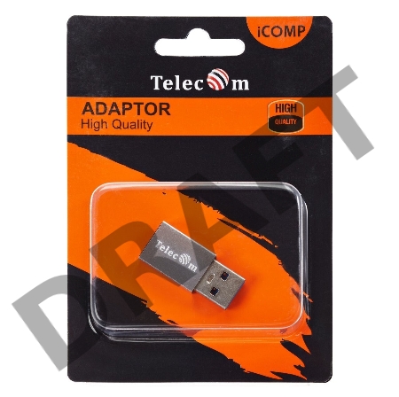 Переходник OTG USB 3.1 Type-C/F --> USB 3.0 A/M Telecom <TA432M>