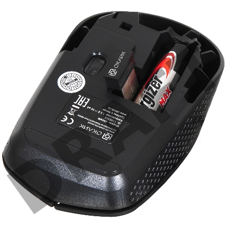 Мышь Oklick 486MW черный оптическая (1000dpi) беспроводная USB (2but)