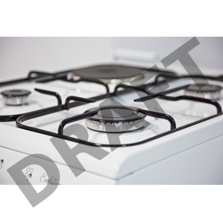 Плита Комбинированная De Luxe 506031.00гэ белый