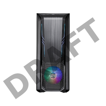 Корпус Cooler Master MasterBox 500 MB500-KGNN-S00 Mid Tower Chassis, USB3 x 2, 1xARGB fan, 1xARGB strips, RGB controller  MB500-KGNN-S00 Mid Tower Chassis, USB3 x 2, 1xARGB fan, 1xARGB strips, RGB controller included, Tempered glass