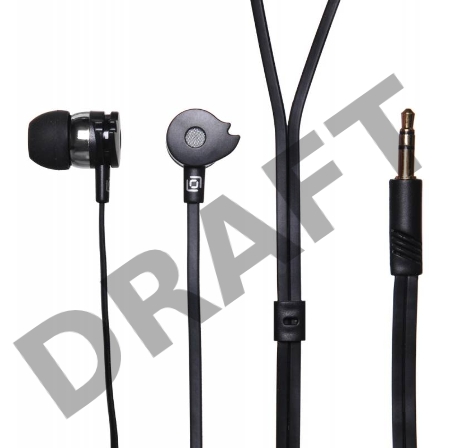 Наушники Oklick HP-S-210 1.1м черный проводные