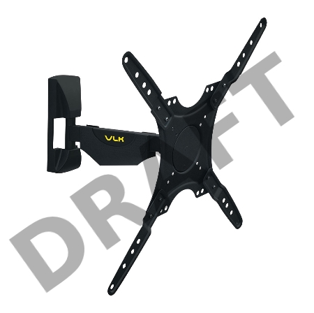 Кронштейн VLK TRENTO-23 black для LED/LCD телевизоров 20