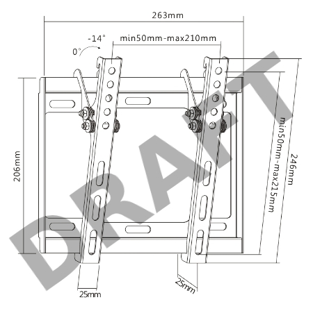 Кронштейн ЖК телевизор ULTRAMOUNTS UM831TW 17