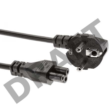 Кабель питания для ноутбуков Aopen (ACE022-1.8M) 1.8метра  3G*0.5mm