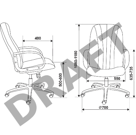 Кресло руководителя Бюрократ T-898/3С11BL черный 3С11