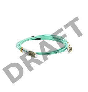 Кабель Патч-корд Lanmaster LAN-2LC-2LC/OM3-3.0 2x50/125 OM3 LC дуплекс-LC дуплекс 3м LSZH голубой