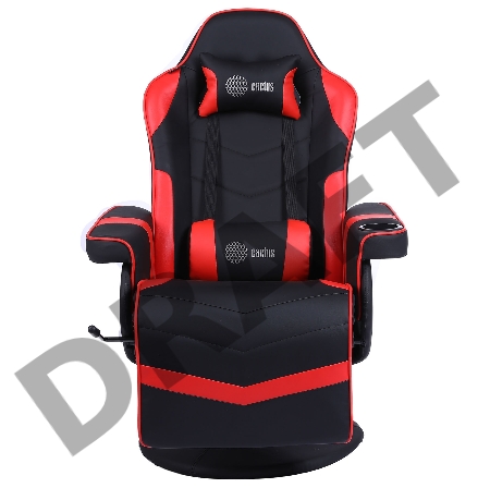 Кресло игровое Cactus CS-CHR-GS200BLR черный/красный сиденье черный/красный эко.кожа блин металл подст.для ног