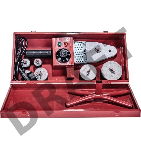 Аппарат для сварки пластиковых труб KRONWERK 94214  800Вт 300 °c 20-25-32-40-50-63мм мет.кейс