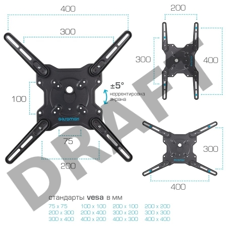 Крепеж Kromax OPTIMA-407 grey