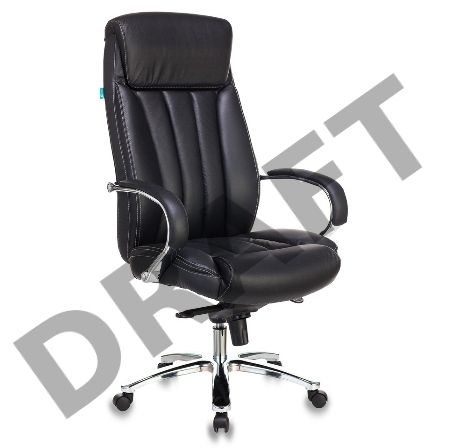 Кресло руководителя Бюрократ T-9922SL/BLACK черный кожа крестовина хром Кресло руководителя Бюрократ T-9922SL/BLACK черный кожа крестовина хром