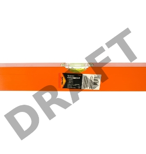 Уровень алюминиевый, 2000 мм, 3 глазка, желтый, линейка// Sparta