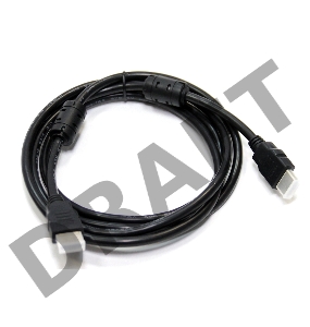 Кабель 5bites APC-200-050F HDMI / M-M / V2.0 / 4K / HIGH SPEED / ETHERNET / 3D / FERRITES / 5M