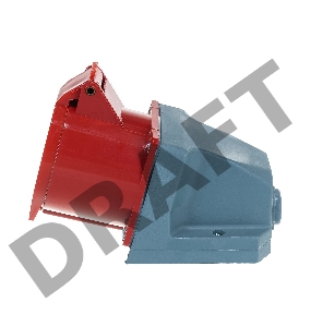 Розетка 125 стационарная 3Р+РЕ+N 32А 380В IP44 ИЭК