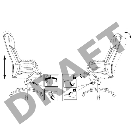Кресло руководителя Бюрократ T-9922SL/BLACK черный кожа крестовина хром