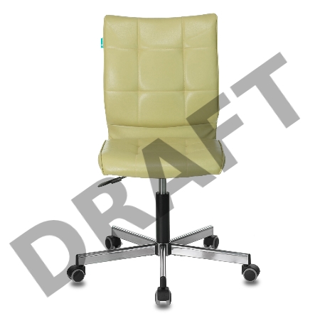 Кресло Бюрократ CH-330M/GREEN без подлокотников зеленый Best 79 искусственная кожа крестовина металл