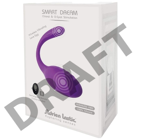 Smart Dream II + LRS виброяйцо с внешним клиторальны стимулятором и ДУ
