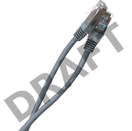 Патчкорд литой TELECOM FTP кат.5e 50m