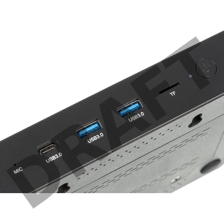 Неттоп IRU 110PGL Cel J4125 (2) 4Gb SSD128Gb UHDG 600 CR Free DOS GbitEth WiFi BT черный