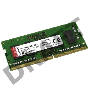Модуль памяти Kingston SO-DIMM DDR4 4GB KVR26S19S6/4 {PC4-21300, 2666MHz, CL17}