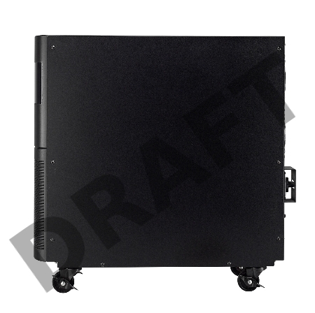 Источник бесперебойного питания CROWN On-Line CMUOA-350-6K 6000VA/5400W, корпус металл, TOWER, АКБ 16*12V/7AH, PF-0.9, AVR 110-300V, порт USB/RS-232, EPO, розетки - клемная колодка (Ph+N+GND), входной кабель 2,5 м, вентилятор охлаждения, автомат, слот для