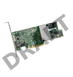 Контроллер LSI MegaRAID SAS 9361-8i SGL (8-Port Int, 12Gb/s SATA+SAS, PCIe 3.0, 1GB DDRIII, MegaRAID SAS 9361-8i, RAID levels 0, 1, 5, 6, 10, 50, and 60, Quick Installation Guide, LP Bracket)(LSI00417)