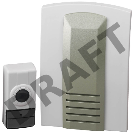 Звонок СВЕТОЗАР ″ВОЛНА″ радиочастотный беспроводной, 16 мелодий, 4,5В