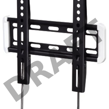 Кронштейн для телевизора Hama черный 10