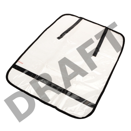 Накидка защитная Rexant на спинку переднего сиденья (60х50 см) ПВХ, прозрачная