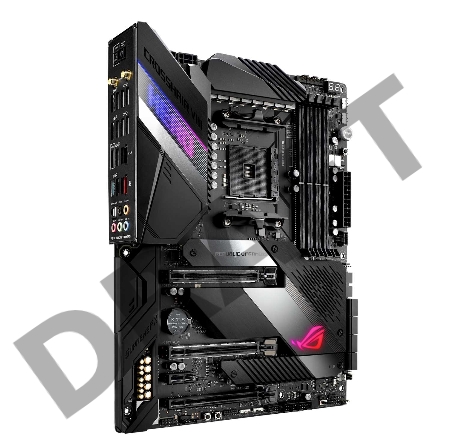 Материнская плата ASUS ROG CROSSHAIR VIII HERO, Socket AM4, X570, 4*DDR4, SLI+CrossFireX, SATA3 + RAID, Audio, Gb LAN, USB 3.2*19, USB 2.0*4, ATX ; 90MB10T0-M0EAY0