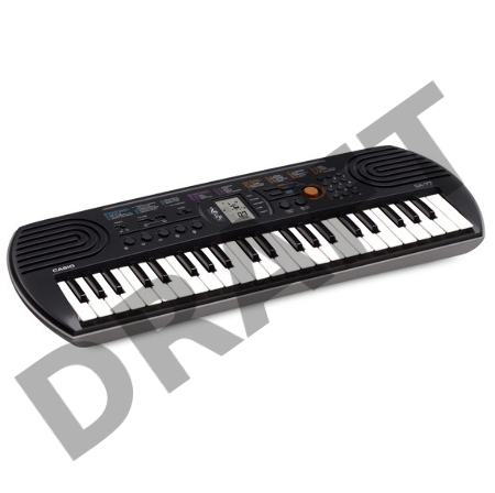 Синтезатор Casio SА-77 44клав. серый