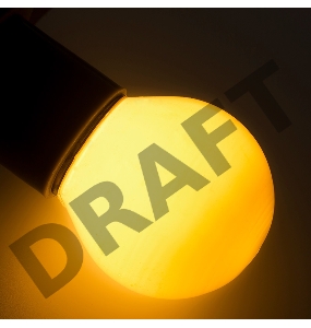 Лампа накаливания e27 10 Вт белая колба