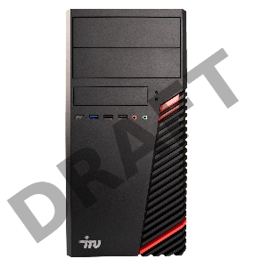 Компьютер  IRU Опал 515 MT i5 10400 (2.9) 8Gb SSD256Gb UHDG 630 Free DOS GbitEth 400W клавиатура мышь черный
